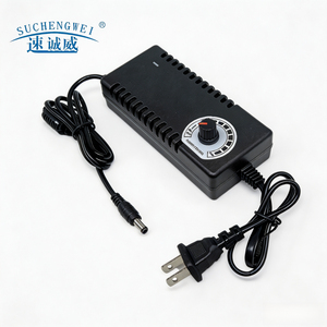 Регулируемый блок питания 12В 5.0А с 2 USB и 2 Type-C портами, вилка US/EU, для использования с крючковыми весами - Product Image 1