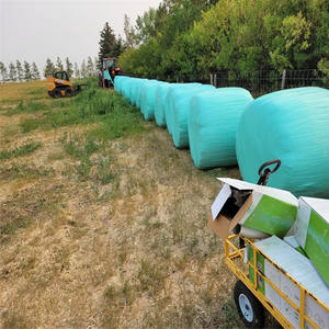 Low Prices for 250mm 500mm 750mm Haylage <b>Plastic</b> Wrap Film Soft Protective Pink Silage Grass Hay Bale Wrap for Haylage Storage - Product Image 6