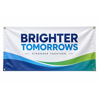 Bannière publicitaire en PVC standard de 240 g/m², tissu enduit PVC, impression personnalisée de bannière PVC pour promotion extérieure