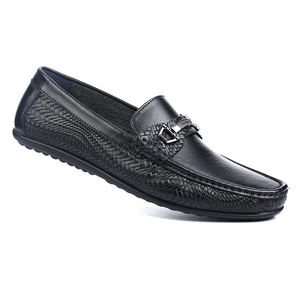 Mocassins en cuir véritable pour hommes, chaussures de luxe faites à la main, durables, confortables, décontractées, pour affaires, à la mode - Product Image 5