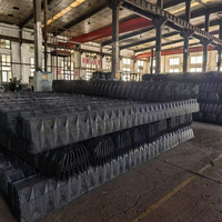 Venta al por mayor de hormigón prefabricado reforzado con barras de refuerzo viga H100 10*6*8 Techos suspendidos de acero al carbono de hierro para pared de suelo CE