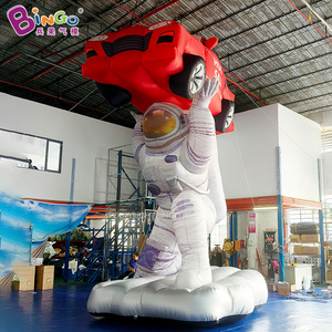 Astronaute gonflable géant personnalisé LED Moon pour la publicité, les décorations de scène et de concerts - Product Image 4