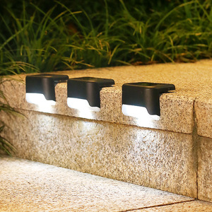 Luces Solares para Escalones de Exterior, Resistentes a la Lluvia, para Escaleras, Barandillas, Jardín, Patio, Camino, Pared - Product Image 4