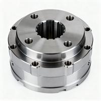 Pièces de machine CNC de précision, composants personnalisés en acier inoxydable, laiton et aluminium pour les secteurs médical et aérospatial, avec services d'usinage