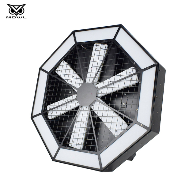 Fan Backdrop DMX RGB LED Stage Light Decoration Effect Light for Stage Bar DJ Disco Nightclub