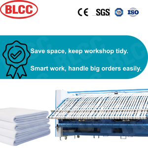 <span class=keywords><strong>Machine</strong></span> de pliage de grandes feuilles électrique commerciale équipement de lavage de draps de lin de conception classique avec boîtier en acier inoxydable - Product Image 4