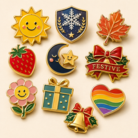 Broches en émail festives personnalisées, badges en métal pour sacs à dos, vestes, sacs, accessoires cadeaux, cadeaux de fête
