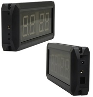 Reloj de Cuenta Regresiva Digital LED de 2.3 Pulgadas YIZHI con Control Remoto, Interruptor de Alimentación de CC de 12 V, Cronómetro Digital para Juegos