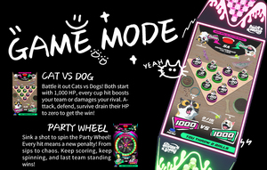 HEROVR Table de <span class=keywords><strong>jeu</strong></span> de beer pong en acier inoxydable, équipement <span class=keywords><strong>d</strong></span>'arcade intelligent, design modulaire, montage mobile pour festival - Product Image 2