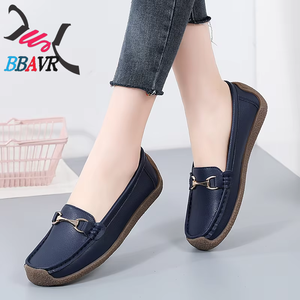 Chaussures plates pour femmes, faciles à enfiler, plates décontractées à largeur étendue pour toutes les saisons, semelle intérieure confortable en PU - Product Image 6