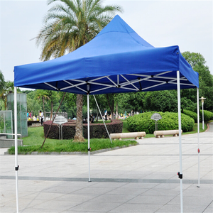 Tente portable personnalisée avec logo, impression sérigraphique, revêtement PU, noir/gris, 1,5x1,5 mètres, vente en gros usine - Product Image 1