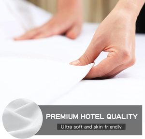 7 Parçalı Bitki Desenli Modern Lüks Otel Kalitesi 4 ve 5 Yıldızlı Nevresim Takımları 300tc A Sınıfı Polyester Yatak Örtüsü Yastık Dahil - Product Image 4