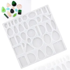 1121 Factory stock 38 hole different shape diy moonshine alphanumeric silica gel mould manual ice lattice glue dropping acc