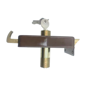 ISEO Serrure de porte à cylindre double haute sécurité 120 mm en <span class=keywords><strong>laiton</strong></span> pour porte en bois, pêne dormant 9710 - Product Image 6