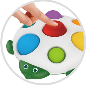Juguete educativo de silicona para niños, mordedor sensorial de animales para animales y tortugas, burbuja pop - Product Image 5