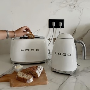 Grille-pain électrique automatique 2 fentes <span class=keywords><strong>SmeG</strong></span>, style moderne, écologique, avec fonction sandwich et réglage sans gluten, capacité 2 lb - Product Image 3