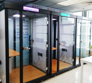 ห้องทำงานเ<span class=keywords><strong>ก</strong></span>็บเสียงแบบพกพา บูธประชุมเงียบ ห้องสตูดิโออะคูสติ<span class=keywords><strong>ก</strong></span>สำหรับไลฟ์สด เหมาะสำหรับใช้ในบ้าน - Product Image 2