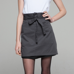 Checkedout unisex nhà bếp bồi bàn làm việc trắng eo nửa tạp dề - Product Image 3