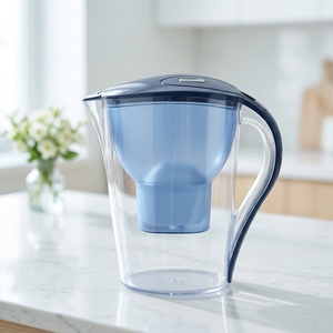 Jarra Purificadora de Agua con Filtro Reductor de Cal, Apta para Alimentos, Libre de BPA, Elimina Cloro y Metales Pesados, Precio de Fábrica - Product Image 1