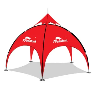 FEAMONT tenda lengkungan Spider Dome luar ruangan tenda naungan pameran mobil untuk acara besar
