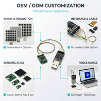 Capteur de pression au bout des doigts FPT200, module de détection tactile à matrice 5x5, 25 points pour main robotique déextérieure, peau électronique