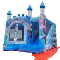Frozen Inflatable Bouncer Jumping Castle