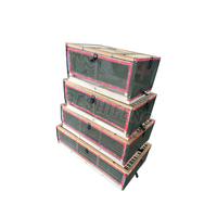 Cage de transport portable pour pigeons volants en pin et bambou, cage de compétition pour pigeons voyageurs