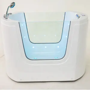 Bà mẹ và trẻ sơ sinh cửa hàng tĩnh nhiệt bé Spa Acrylic bồn tắm xoáy nước không khí phun nước spa massage thủy liệu pháp trẻ em bồn tắm