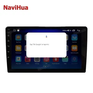 Stereo per Auto Navihua Personalizzato Universale Android 9 pollici Schermo Tattile Navigazione GPS Multimediale Stereo Autoradio DVD GPS Android