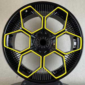 Rines de Aleación de Aluminio 6061t6, Ruedas Personalizadas Forjadas, Compatibles con Ferrari Roma F8 F430 F458 McLaren 540c Corvettes C6 C7 Lamborghini - Product Image 1