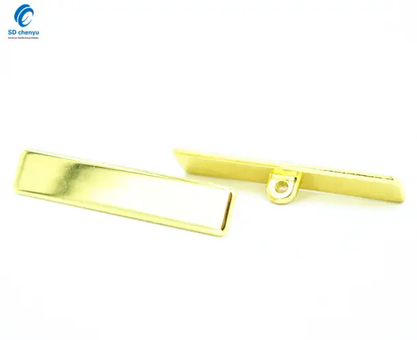 Оптовая продажа, необычные декоративные плоские квадратные металлические пуговицы 50 ММ золотого цвета для изголовья кровати