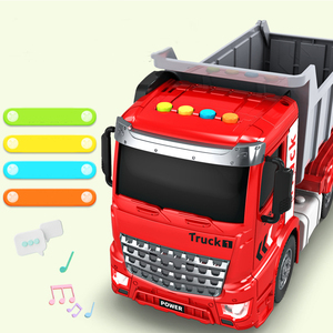 <span class=keywords><strong>Camion</strong></span> <span class=keywords><strong>della</strong></span> <span class=keywords><strong>Spazzatura</strong></span> Elettrico <span class=keywords><strong>Giocattolo</strong></span> per Bambini con Luci Lampeggianti e Musica, Educativo sulla Gestione dei Rifiuti e il Riciclo - Product Image 5