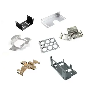 OEM bagian mesin cetak logam lembaran aluminium kualitas tinggi pemotongan dan bending ok bagian cap logam bagian logam