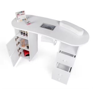 Mesa de Manicura Multifuncional Wss 2025 Sober con Cajones, Mesa para Uñas con Aspirador, Spa para Uñas - Product Image 1