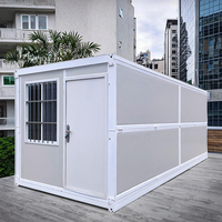 Maisons conteneurs préfabriquées modernes DDP de luxe, modulaires, en panneaux sandwich d'acier respirants, 20 pieds et 40 pieds, détachables, pour camping, hôtel, villa
