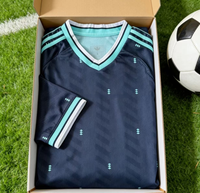 Ensemble de maillots de football pour hommes adultes, nouvelle saison 2026, respirant, séchage rapide, impression par transfert thermique, nom et numéro d'équipe personnalisés, polyester