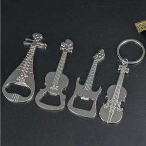 Wholesale <b>Guitar</b> Bottle Opener Pipa Shape Music Beer Cap Catcher Pocket Tool for Soda Kitchen Gadgets - Product Image 2
