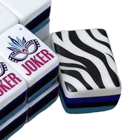 Offre Spéciale : Ensemble de Tuiles de Mahjong Américain en Acrylique Gravé Motif Tortue, Ambre et Coccinelle, de Luxe, avec Tapis et Supports – Cadeau Idéal pour Jeux de Table et Casino