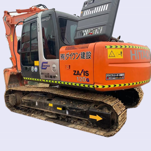 90% nueva gran oferta global Hitachi ZX120G máquina de construcción 12ton maquinaria de movimiento de tierras excavadora sobre orugas - Product Image 1