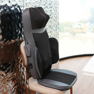 OEM personalizado portátil de cuerpo completo hogar coche alivio del dolor de espalda Shiatsu vibración cuero malla amasado masaje cojín para la cintura - Product Image 1
