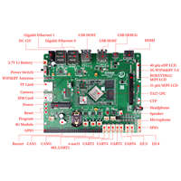Placa de Desarrollo Integrada HelperBoard T527, Códec de Video 4K, Cámara CSI, Pantalla Táctil, Linux Ubuntu/Android 13, 8 Núcleos, 1.8 GHz, Doble
