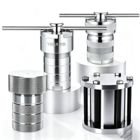 Équipement de laboratoire, autoclave hydrothermique haute pression haute température, réacteur avec revêtement en téflon PTFE pour échantillons chimiques