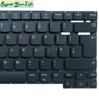 Keyboard Laptop Backlit UK untuk Lenovo ThinkPad T14s Gen 2 P1 Gen 4 X1 Extreme 4th SN21A22208-B Keyboard dengan Trackpoint Baru