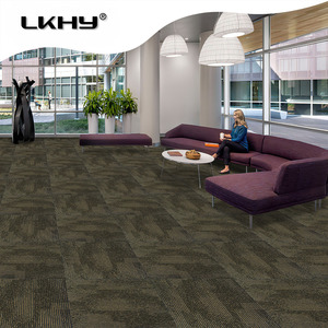 Heißer Verkauf Beliebtes Design Handels büro Innen teppich Quadrate Fliesen 50x50 PP Polypropylen Bodenbelag China Factory Großhandel - Product Image 4