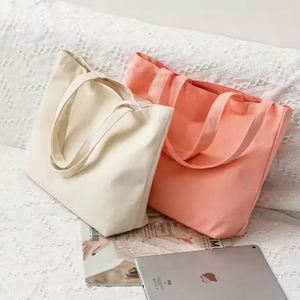 Wholesale High Quality Multi Color Reusable Grocery Shopping Long Canvas Tote Bag Custom Logo <b>Box</b> Packaging for Daily Travel - Product Image 2