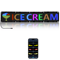 Pantalla LED P10 RGB de alta resolución, tablero de mensajes programable DIY para centro comercial, ascensor, función de animación publicitaria