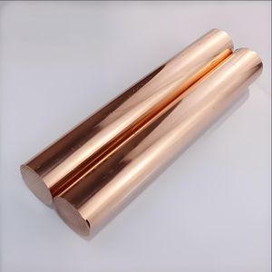 Barre en cuivre non allié de haute qualité pour la plomberie, les accessoires sanitaires, longueur personnalisée, approvisionnement en usine, prix compétitif, Chine - Product Image 4