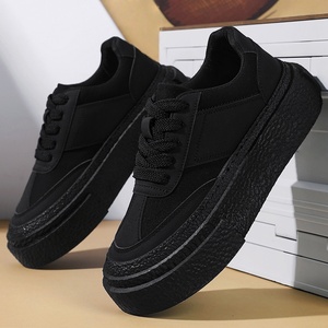 Chaussures décontractées pour hommes à semelle épaisse, tendance, rehaussantes, respirantes, simples, légères, confortables et résistantes à l'usure - Product Image 2