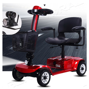 2024 Silla <span class=keywords><strong>de</strong></span> freno eléctrica plegada <span class=keywords><strong>de</strong></span> fábrica <span class=keywords><strong>de</strong></span> China Scooter <span class=keywords><strong>de</strong></span> 4 ruedas para adultos Walker Rollator - Product Image 1