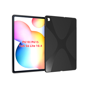 Cover per cellulare X Line Black TPU per Samsung <span class=keywords><strong>Galaxy</strong></span> TAB <span class=keywords><strong>S6</strong></span> <span class=keywords><strong>lite</strong></span> 10.4 SM-P610 615 - Product Image 4